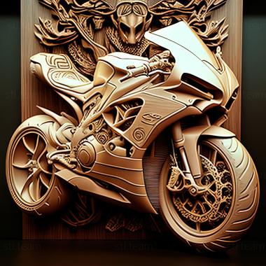 3D модель Ducati 1299 Superleggera (STL)